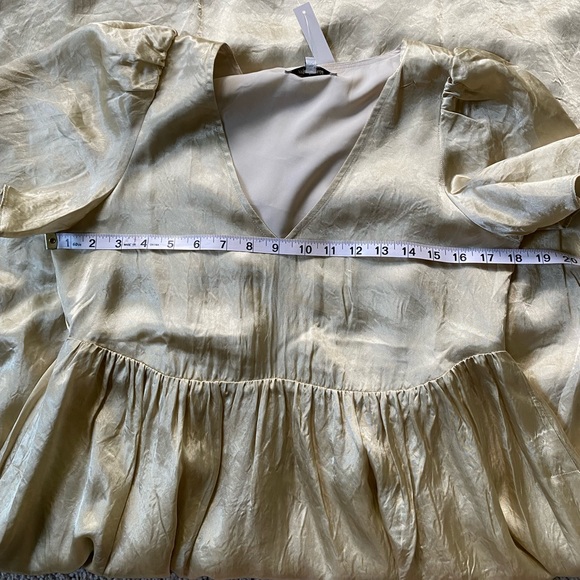 Madewell Flutter Sleeve Midi Dress - Picture 4 of 6